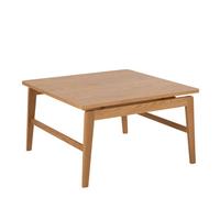 Furniture To Go Essex Square Coffee Table in Oak - 1 - Oak - Brown