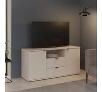 Furniture To Go Ganymede Tv Unit With Open Shelf, 2 Drawers And 2 Doors In Sand
