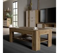 Furniture To Go Coffee Table Grafton - Oak, Brown, 1 Shelf - One Size