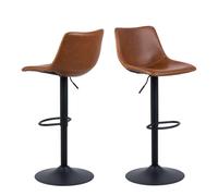 Furniture To Go I_Oregon Single Bar Stool in Brown One supplied Furniture To Go Brown