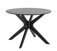 Furniture To Go I_Duncan Round Coffee Tablein Black 105x75cm - Black - No - Black