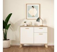 Furniture To Go Ikast Sideboard 2 Doors + 1 Drawer In Jackson Hickory And White