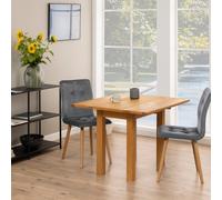 Furniture To Go Kenley Folding 2 Seater Dining Table-Natural