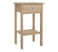 Furniture To Go Madrid Bedside Table with 1 Drawers in Jackson Hickory Oak - Brown - Manufactured wood - 1