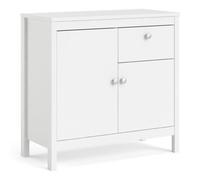 Madrid 2 Door Sideboard with Drawer, White