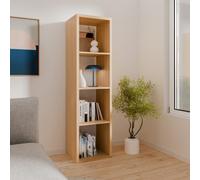 Furniture To Go Mauro 3 Shelves Storage Unit In Elegancia Oak