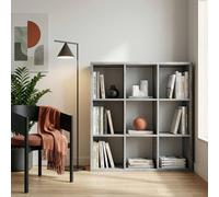 Furniture To Go Mauro 3X3 Storage Unit In Concrete Grey