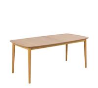 Furniture To Go Montreux Rectangular Extending Dining Table in Oak 180-219 cm - Brown - No - Brown