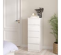 Furniture To Go Naia 5 Drawers Chest - White