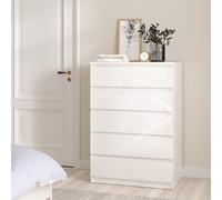 Furniture To Go Naia 5 Drawers Chest - White