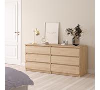 Furniture To Go Naia 6 Drawers Chest - Natural