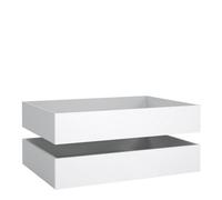 Furniture To Go Naia Set Of 2 Underbed Drawers (For Single Or Double Beds) In White High Gloss (W) 94 X (H) 17.8 X (D) 66.5Cm