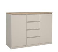 Furniture To Go Naia Sideboard in Cashmere Jackson Hickory - Cashmere & Oak - 120.8 - 1