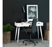 Furniture To Go Neptun 3 Drawer Office Desk - White