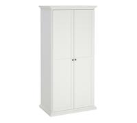 Indoor Furniture Group Furniture To Go Paris Wardrobe With 2 Doors In White, White