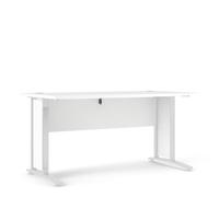 Furniture To Go Prima Desk 150 Cm In White With White Legs, White