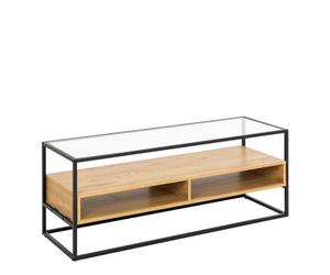 Furniture To Go Randolf Tv Unitin Black And Oak