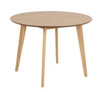 Furniture To Go Roxby Round Dining Table in Oak 105x76cm - Brown - No - Brown