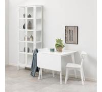 Furniture To Go Roxby Square Dining Table In White Included 2 Roxby Dining Chair In White