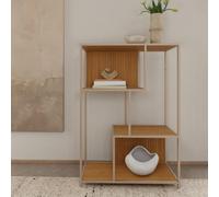 Furniture To Go Seaford Bookcase In Oak & Grey