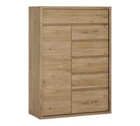 Furniture To Go Shetland 1 Door 6 Drawer Cupboard