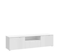 Furniture To Go Sienna Tv Unit In White/White High Gloss, White