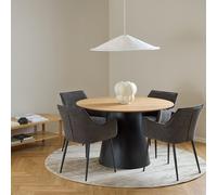 Furniture To Go Soli 4 Seater Round Dining Table - Natural