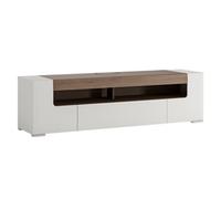 Florence Toronto 2 Door 2 Shelf Wide TV Unit - White - Furniture To Go - Wilko