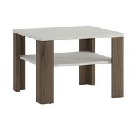 Furniture To Go Toronto Coffee Table with shelf - White - White - 67