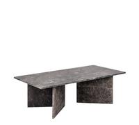 Furniture To Go Vega Rectangular Coffee Table With Marron Marble Top 140Cm