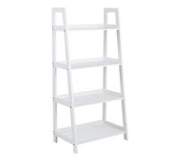 Indoor Furniture Group Furniture To Go Wally Bookcase With 4 Shelves In White, White