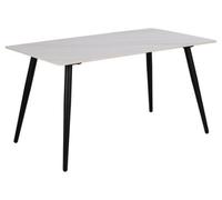 Wicklow Ceramic Dining Table Brown/Black, none