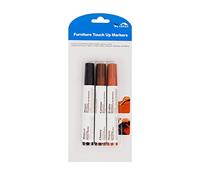 Furniture Touch Up Markers Set of 3 Wood Scratch Repair Restore Pens Paint Floor, Colour Maple, Walnut, Cherry Perfect For Floors, Table, Chairs, Doors, Shelves, Worktops And More