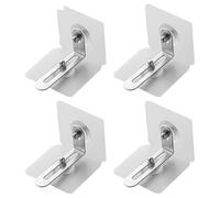 Furniture Wall Anchor 20pcs Furniture Anchors Anti-tip Furniture Straps Adjustable Anti-Fall Buckle Cabinet Anchors(S)