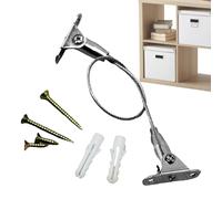 Furniture Wall Anchors - Anti Tip Furniture Safety Anchors | Falling Prevention Cabinet Fastener, Childproof Dresser Straps for Bedroom Home Living Room Playroom School