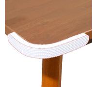 Furniture Wall Protector，20PCS White EVA Foam Self-Adhesive Edge Guards, Soft Padding Bumpers Strip for Table Corners, Chair Back, Cabinet, Drawers, Door