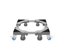 Furniture Washing Machine Dolly base Movable Base Trolley with 4 Locking Wheels Universal Refrigerator Holder stand 45-65cm Washer and Dryer Stand Appliance Refrigerator to Move Appliances