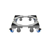 Furniture Washing Machine Dolly base Universal Base 4 Double Wheels 4/8 Legs Adjustable Dryer and Refrigerator Holder Stand Length/Width 45-65cm Air Conditioner Base Plant Container Floor Tr