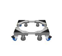 Furniture Washing Machine Dolly base Universal Base 4 Double Wheels 4/8 Legs Adjustable Dryer and Refrigerator Holder Stand Length/Width 45-65cm Air Conditioner Base Plant Container Floor Tr