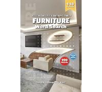 Furniture Word Search: Featuring Sofas, Tables, Chairs & More | 6x9 Inches, 220 Pages | 100+ Fun Word Searches with Bonus Maze | A Great Way to Unwind on Relaxing Afternoons and Cozy Evenings