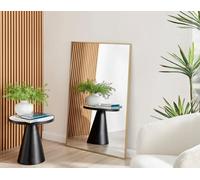 Furniturebox Emma Medium 120X80Cm Gold Framed Rectangular Vertical Living Room Hallway Wall Mirror