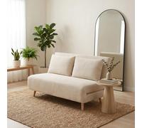 FurnitureboxUK Bobby Cream Jumbo Corduroy Double Folding Sofa Bed FurnitureboxUK Cream