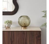 FurnitureboxUK Nadine Small Green Glass Globe Table Lamp FurnitureboxUK Green