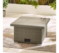 Furniturebox Uk Orlando Grey Rattan Rising Garden Coffee Dining Table