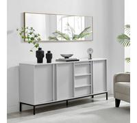 FurnitureboxUK Svit Wooden Storage Sideboard in Off-White FurnitureboxUK Off-White