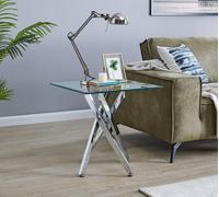 Leonardo Side Table - Chrome