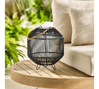 Furniturebox Uk Vertical Grey Garden Parasol & Base Set