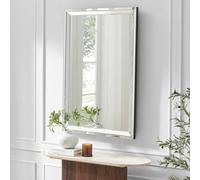 Furnitureboxuk Roux Long Rectangle 120X80Cm Wall Mirror In Clear Clear
