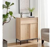 Furnitureboxuk Svit Small Storage Sideboard In Light Oak Light Oak One Size