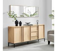Furnitureboxuk Svit Wooden Storage Sideboard In Light Oak Light Oak One Size
